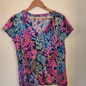 NWT Lilly Pulitzer Meredith Short Sleeve Top